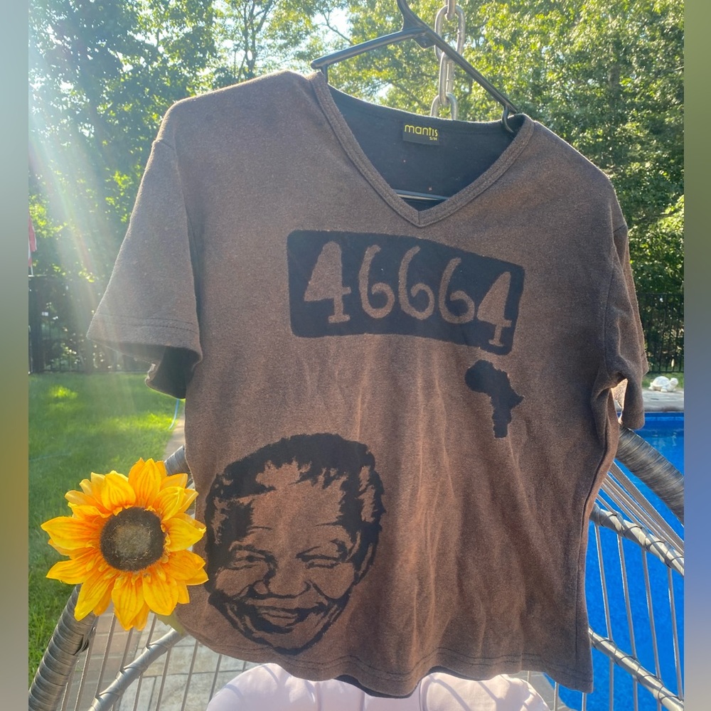 Vintage t-shirt with Morgan Freeman